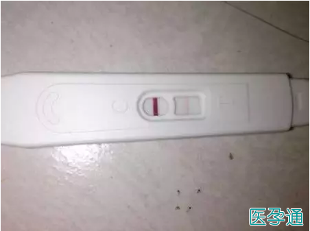 验孕棒一深一浅图片