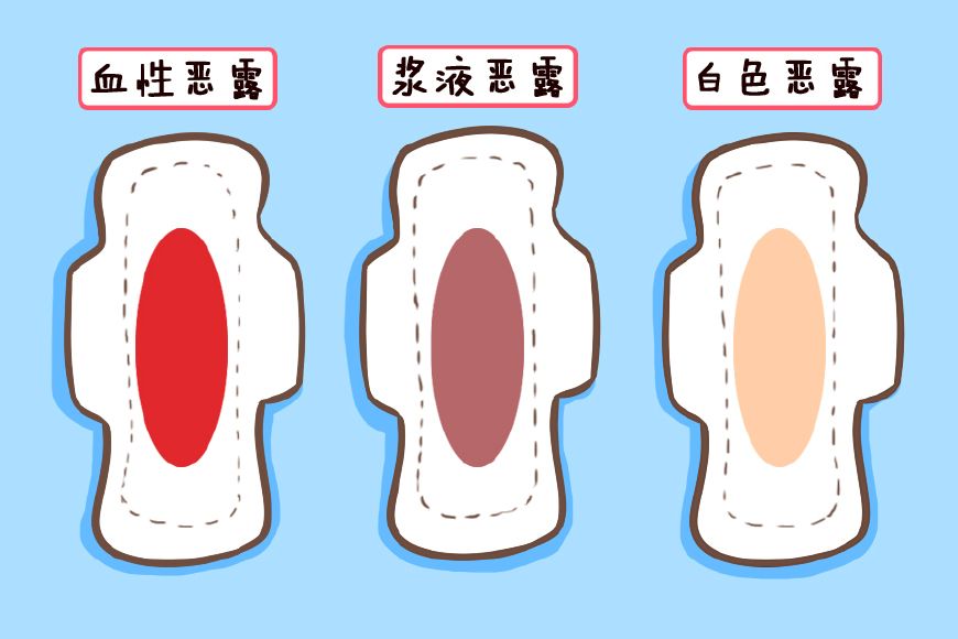 产后恶露颜色_产后恶露_顺产产后恶露多久干净