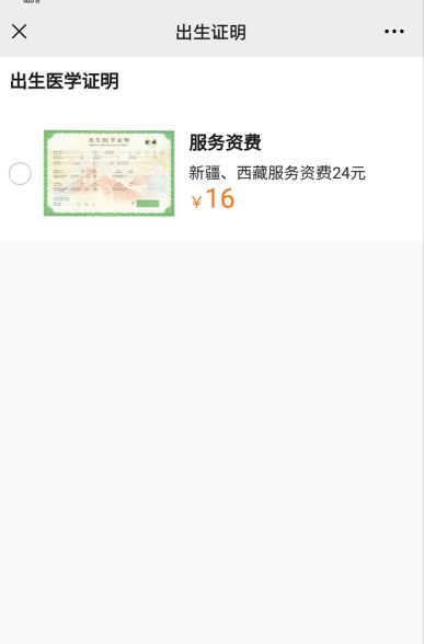 出生证明办理