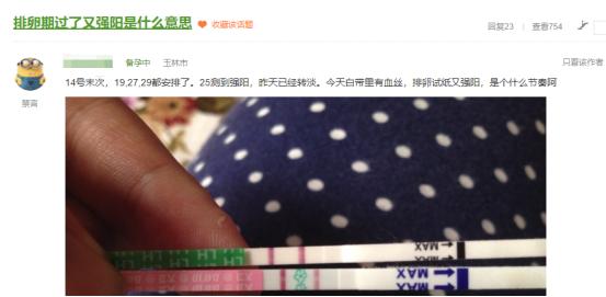 排卵试纸强阳