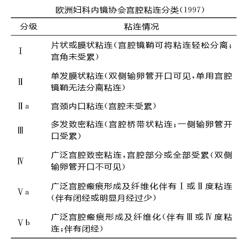 宫腔粘连